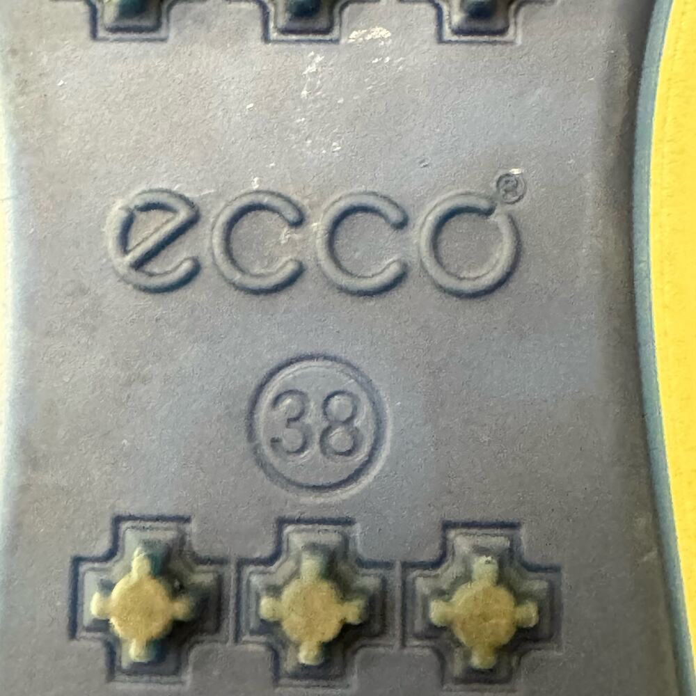 ECCO Golf Street Athletic Hydromax Sneaker Shoes Women 38 7/7.5US Red Leather - Picture 3 of 10